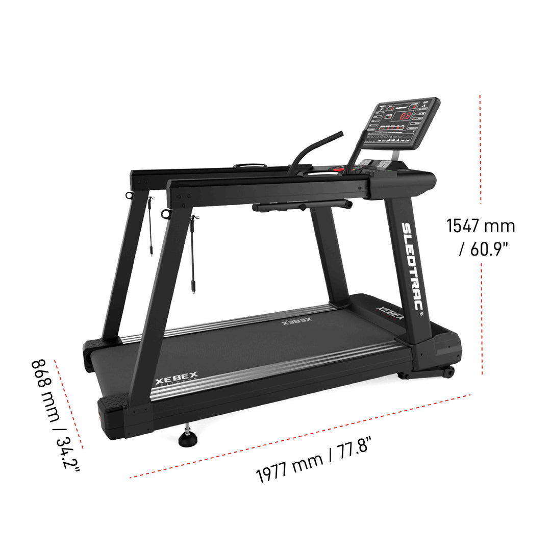 XEBEX FITNESS SledTrac 6000 雪橇跑步機