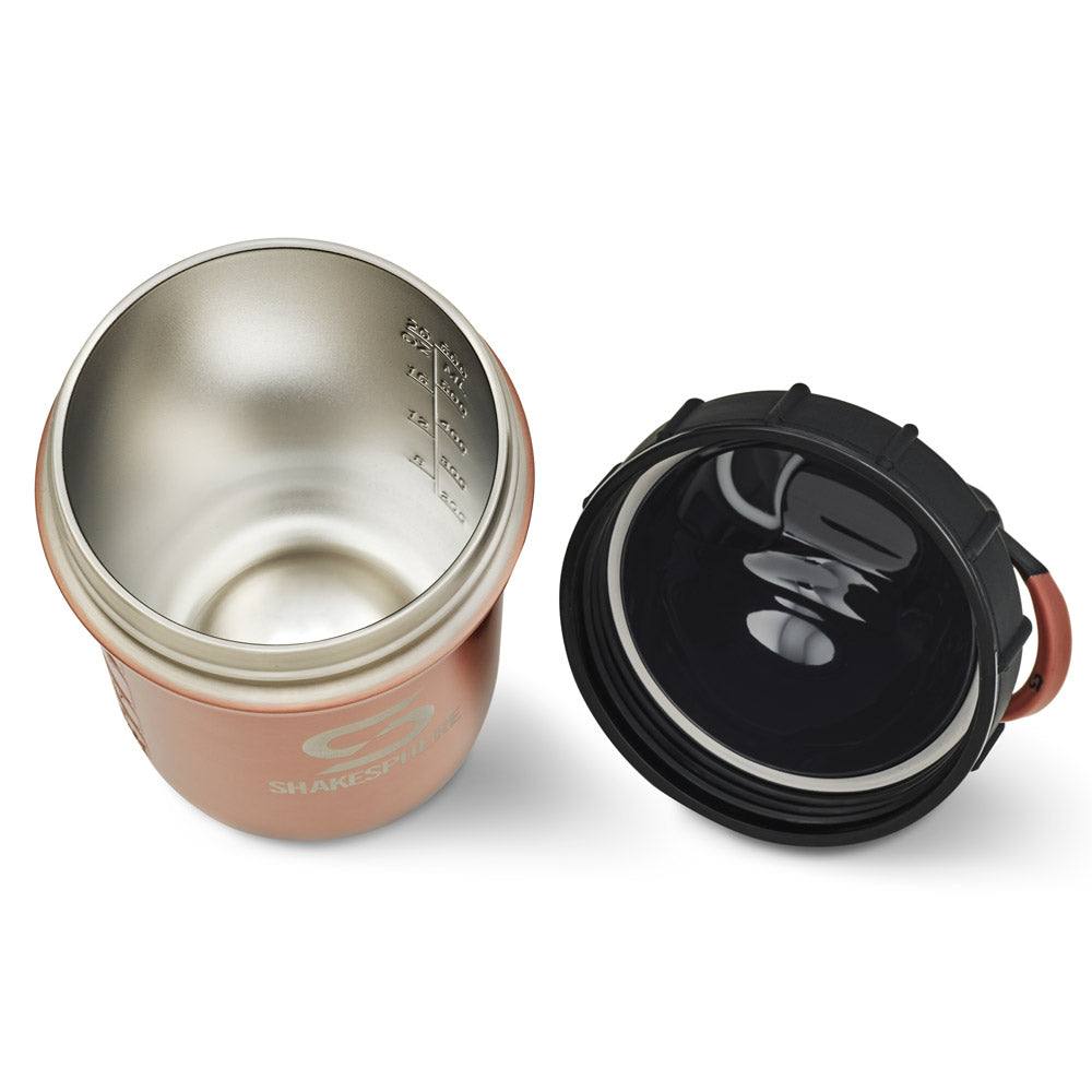 ShakeSphere Tumbler Steel 子彈型水壺(不鏽鋼版)銅色 - Protato Health