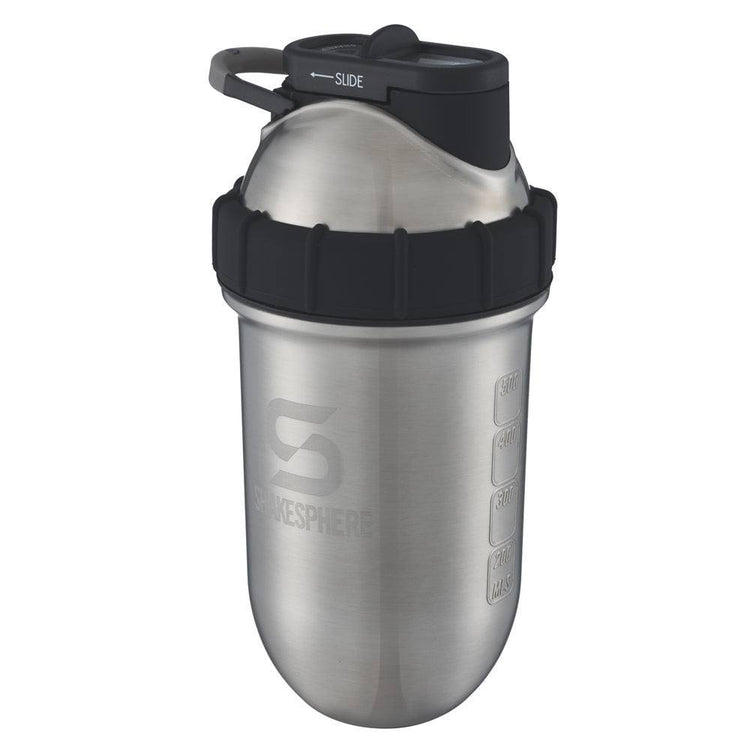 ShakeSphere Tumbler Steel 子彈型水壺(不鏽鋼版)原色 - Protato Health
