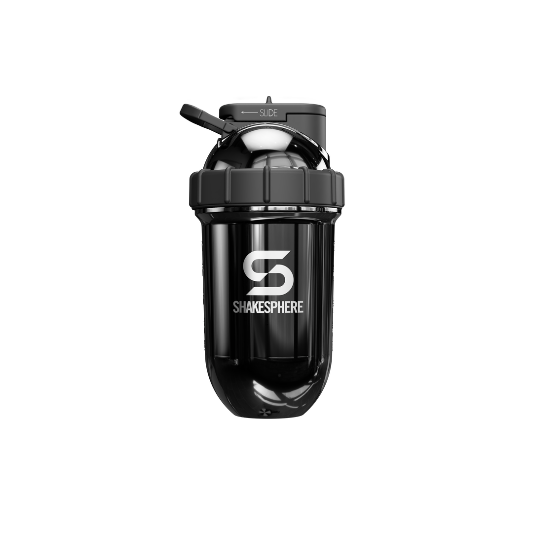 ShakeSphere Tumbler Steel 子彈型水壺(不鏽鋼版)黑色鏡面