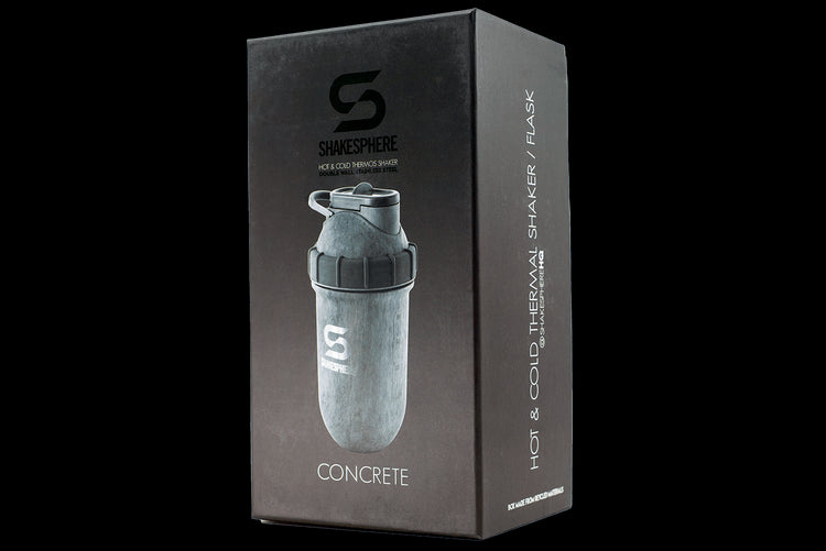 ShakeSphere Tumbler Steel 子彈型水壺(不鏽鋼版)混凝土色 - Protato Health