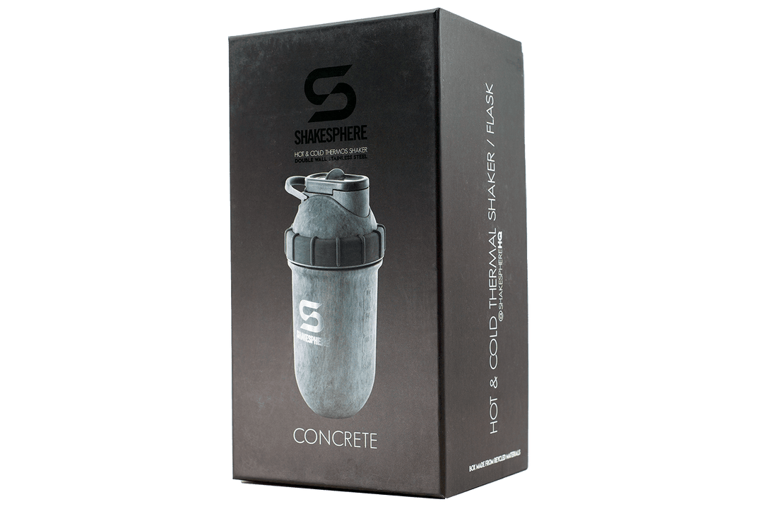 ShakeSphere Tumbler Steel 子彈型水壺(不鏽鋼版)混凝土色 - Protato Health