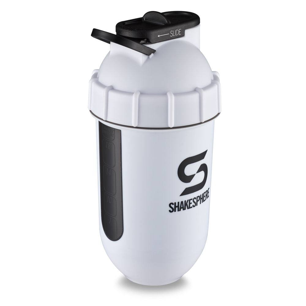 ShakeSphere Tumbler View 子彈型水壺(視窗版)白底黑視窗 Matte White/Black Window - Protato Health