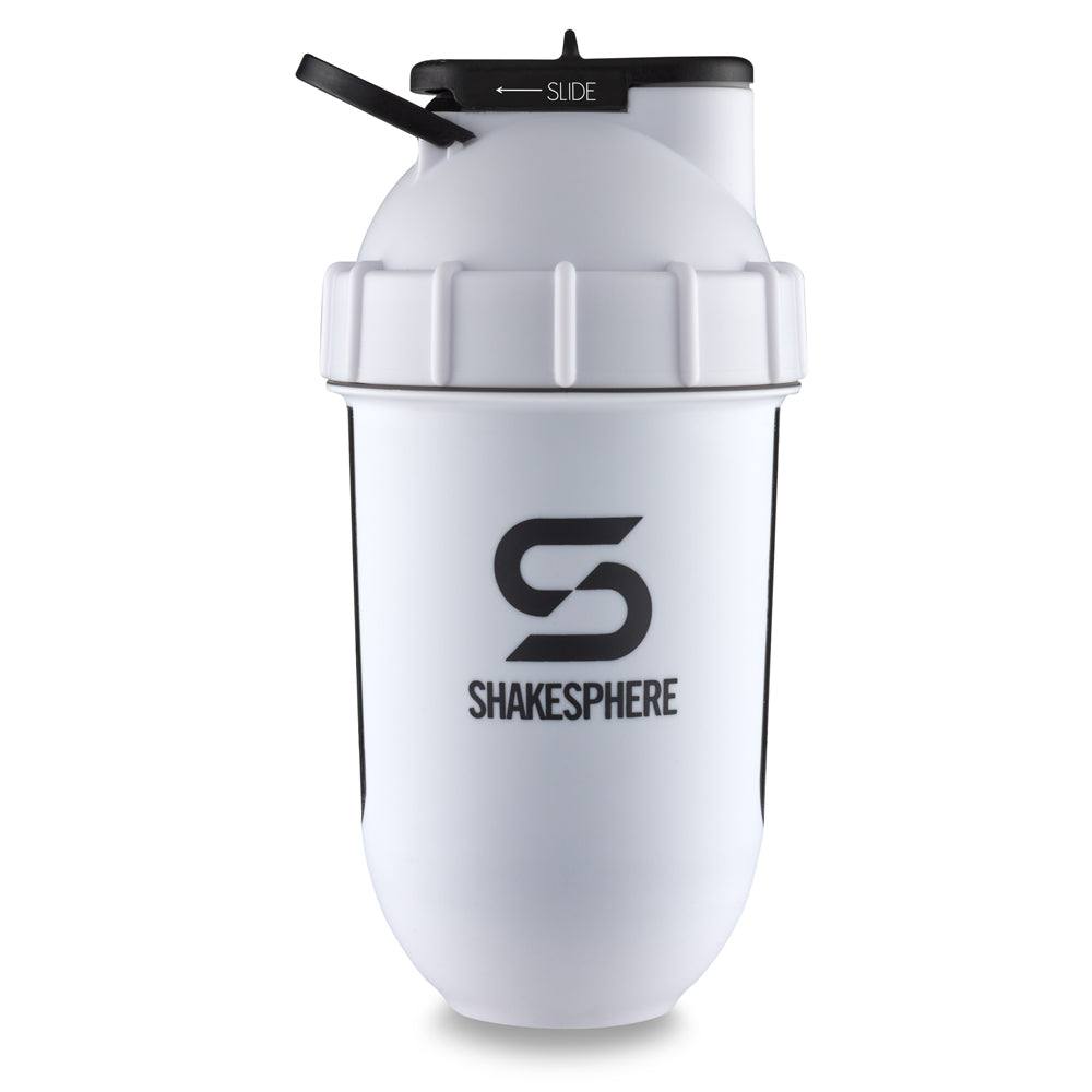ShakeSphere Tumbler View 子彈型水壺(視窗版)白底黑視窗 Matte White/Black Window - Protato Health