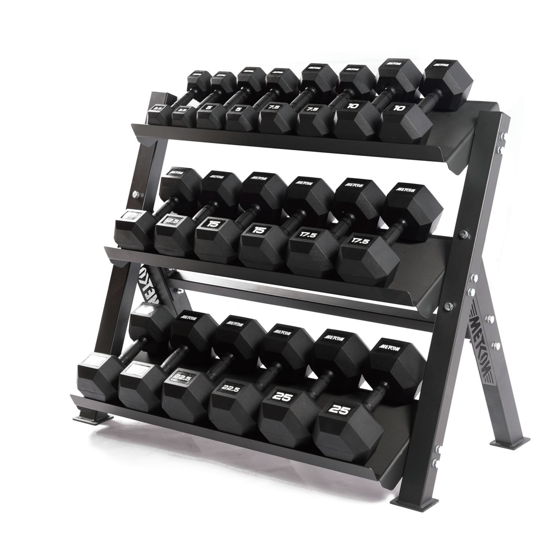 Metcon DRTL-A2 3-Tier Dumbbell Rack