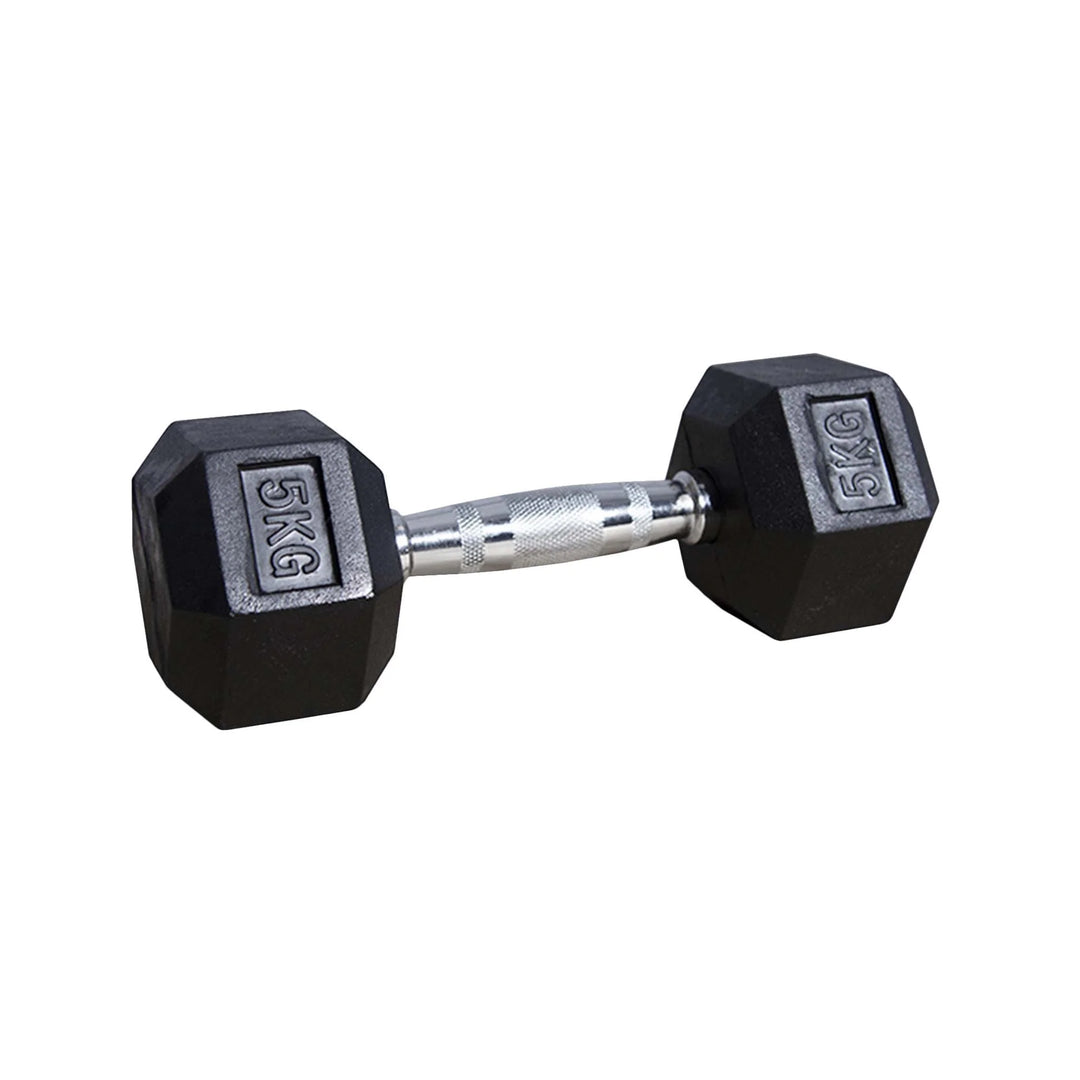 Torque- Rubber Hexagon Dumbbell - KG