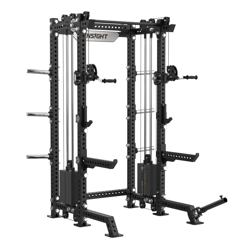Insight- Half Rack With Dual Pulley RR-HR-75-03