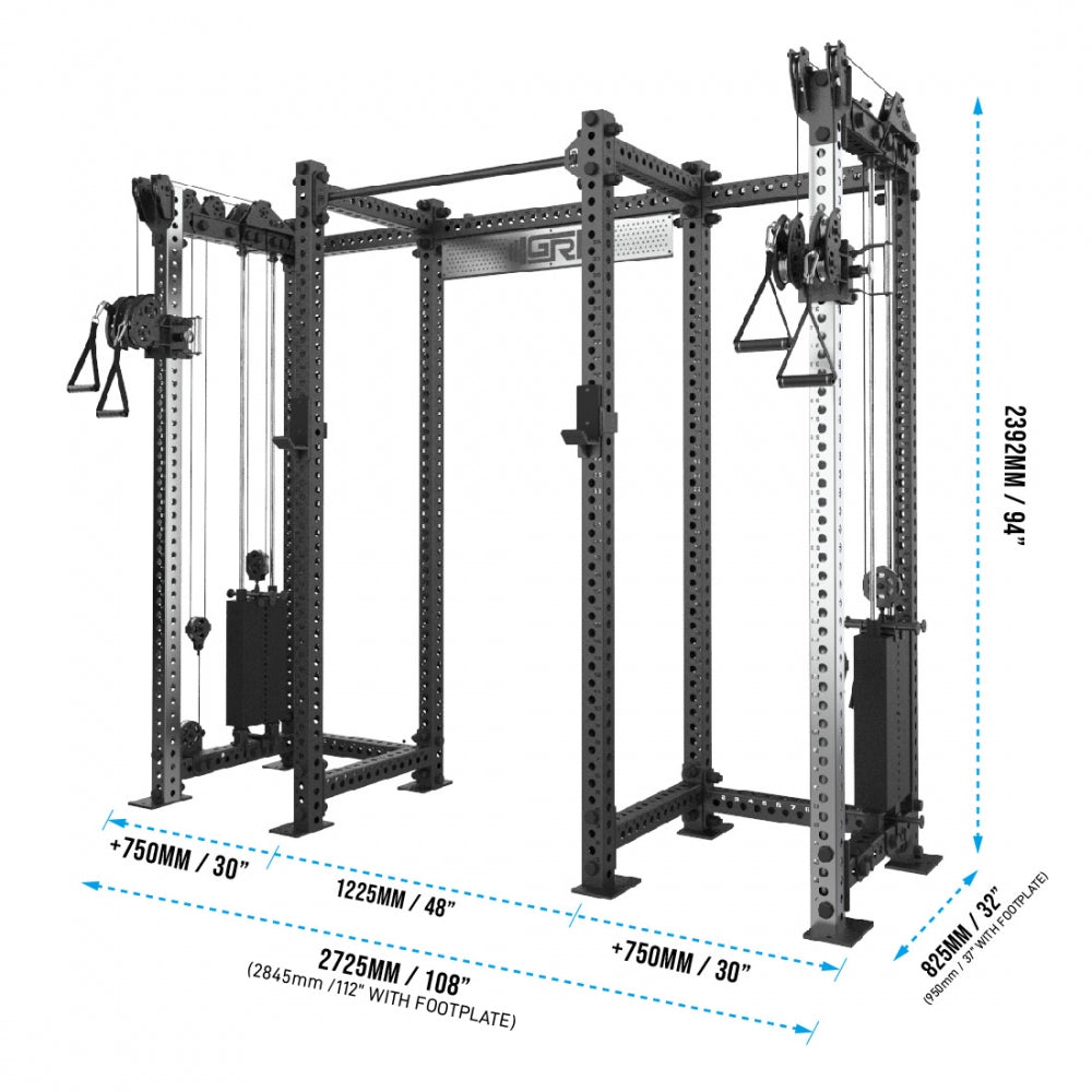 RX3 Jumbo Rack 3000 2' Depth 8' Width