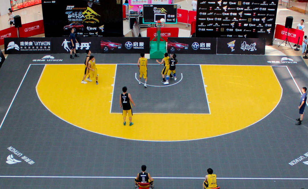 FIBA Certified GameChanger TPE Sports Flooring TPE 運動地板｜ESG地板